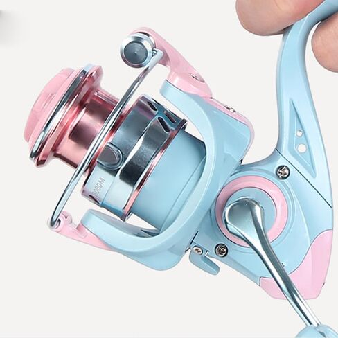 High-Performance Fishing Reels – Precision 3000M Spinning Reels with Shallow Spool Design & Sleek Blue Finish for Smooth Casting & Enhanced Line Control in Saudi Arabia