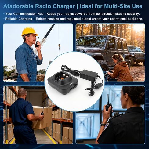 NNTN8860A NNTN8845A Charger Fit for Motorola APX6000 APX6000XE APX8000 APX8000XE APX7000 PAX7000XE Radio, NO-IMPRES Single Unit Charger with Dual USB Ports for NNTN7038 PMNN4485 Battery in Saudi Arabia