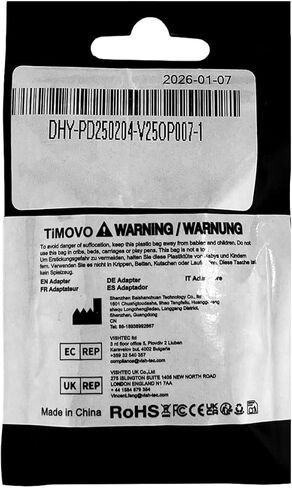TiMOVO USB C 90 Degree Adapter, (2 Pack) PD 240W USB C Right Angle Adapter, Charging, Data Transfer, 360° & 180° Rotating Adaptor for iPhone 17/16/15, MacBook Pro, iPad, Galaxy, Tablet, Laptop, Gray in Saudi Arabia