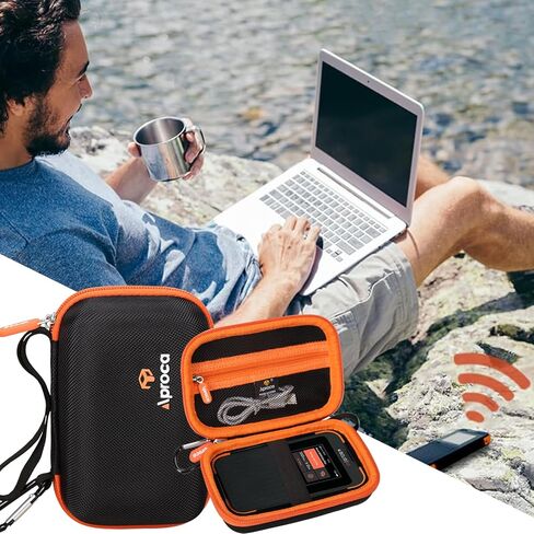 Aproca Case Compatible with SIMO Solis Pro – Mobile 5G Hotspot Power Bank, Hard Storage Portable Bag for Accessories (Case Only) in Saudi Arabia