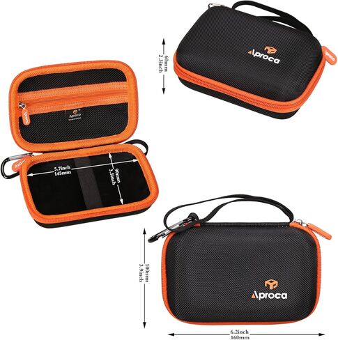 Aproca Case Compatible with SIMO Solis Pro – Mobile 5G Hotspot Power Bank, Hard Storage Portable Bag for Accessories (Case Only) in Saudi Arabia