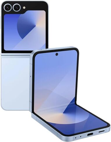 سامسونج جالاكسي Z Flip6 5G، 256 جيجابايت + 12 جيجابايت رام، أزرق - مفتوح (متجدد) in Saudi Arabia