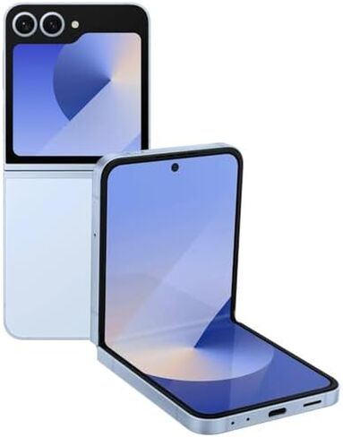 سامسونج جالاكسي Z Flip6 5G، 256 جيجابايت + 12 جيجابايت رام، أزرق - مفتوح (متجدد) in Saudi Arabia