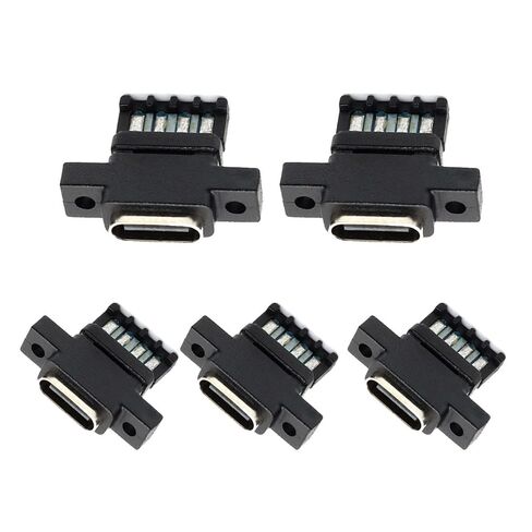 5 قطعة/المجموعة لتقوم بها بنفسك OEM نوع C أنثى موصل مقبس إلى 6Pin PCBA Pinout مستطيل مزلاج جبل نوع تيار مستمر 5 فولت/20 فولت PD الطاقة IP67 in Kuwait