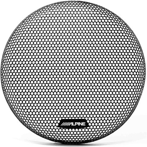 Alpine S2-W8D2 S Series 8 Dual 2-Ohm Subwoofer 900W KTE-8G.3 8-Inch Grille for Select Apline Subwoofer Bundle in Saudi Arabia