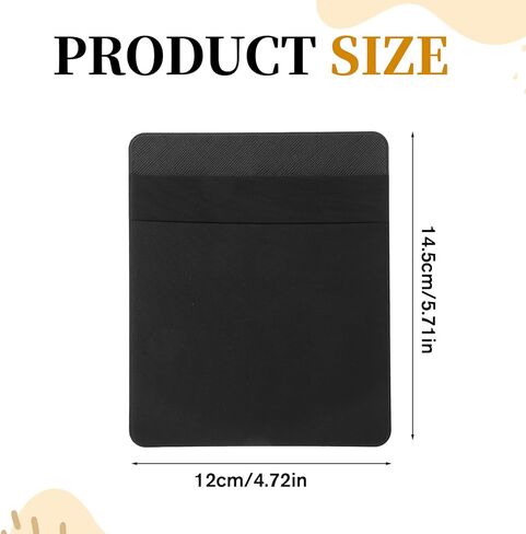 Portable Hard Drive Sleeve for Laptop, 2-Pocket Mouse Holder for Laptop External Hard Drive Sleeve Mouse Pocket for Laptops SSD Holder for Laptops Compatible with External 2.5" HDD in Saudi Arabia