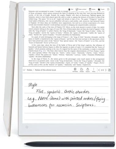 تابلت iFLYTEK AINOTE 2 E Ink مع حافظة لوحة مفاتيح، تابلت AI لتدوين الملاحظات ودفتر ملاحظات ذكي مع النسخ، تابلت كتابة رقمي للاجتماعات والعمل والدراسة in Kuwait