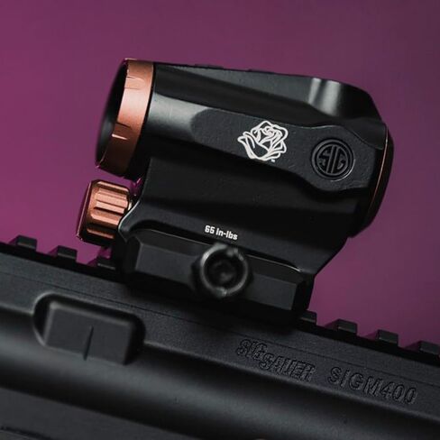 SIG SAUER SOR5X171 Romeo5X Gen II 1x20 mm Red Dot Sight | Rugged Compact IPX-7 Waterproof Rifle Shooting Sight w/ 12 Illumination Settings | 2 MOA Red Dot/65 MOA Circle Reticle | 50,000 hrs Run Time in Saudi Arabia