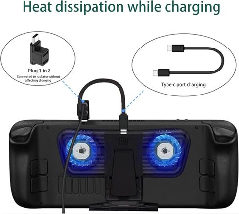 CHICHIYANG 100W 2 Type-C أنثى إلى 1 Type-C ذكر محول لوحدة تحكم ألعاب سطح البخار nn in Saudi Arabia