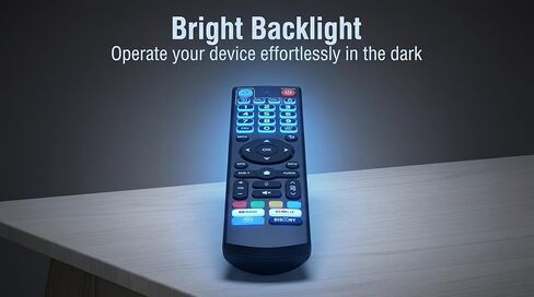Easy to Use Backlit Remote for vSeeBox V5 Pro, V3 Plus, V2 Pro, V1 Pro, V1 Max, Elite, Max, Voice Remote Replacement with Strong Signal and Smooth Control in Saudi Arabia