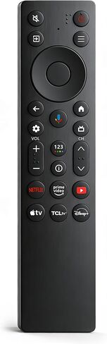RC923A FMB1 استبدال جهاز التحكم عن بعد الصوتي متوافق مع نماذج التلفزيون الذكية TCL 2025 4K OLED 50QM6K 55QM6K 55QM7K 65QM6K 65QM7K 75QM6K 75QM7K 85QM6K 85QM7K 98QM6K 98QM7K in Kuwait