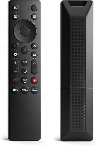 RC923A FMB1 استبدال جهاز التحكم عن بعد الصوتي متوافق مع نماذج التلفزيون الذكية TCL 2025 4K OLED 50QM6K 55QM6K 55QM7K 65QM6K 65QM7K 75QM6K 75QM7K 85QM6K 85QM7K 98QM6K 98QM7K in Kuwait