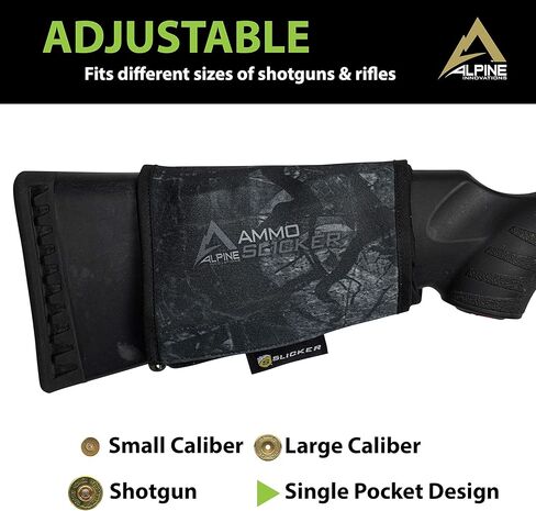 Weatherproof AmmoSlicker Buttstock Shell Holder & Ammo Pouch | Hunting Accessory in Kuwait