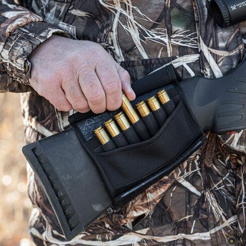 Weatherproof AmmoSlicker Buttstock Shell Holder & Ammo Pouch | Hunting Accessory in Kuwait