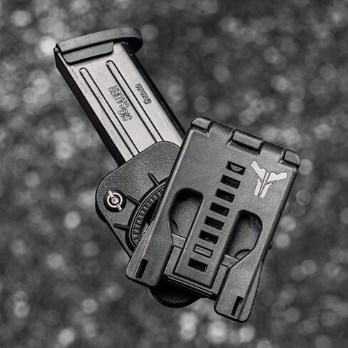 OWB Single Mag Pouch for 2011, STI - USA Made - Signature Pro Single Magazine Carrier with Tek-Lok Belt Attachment Clip by Blade-Tech Holsters in Saudi Arabia