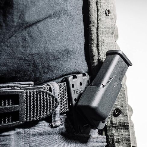 OWB Single Mag Pouch for 2011, STI - USA Made - Signature Pro Single Magazine Carrier with Tek-Lok Belt Attachment Clip by Blade-Tech Holsters in Saudi Arabia