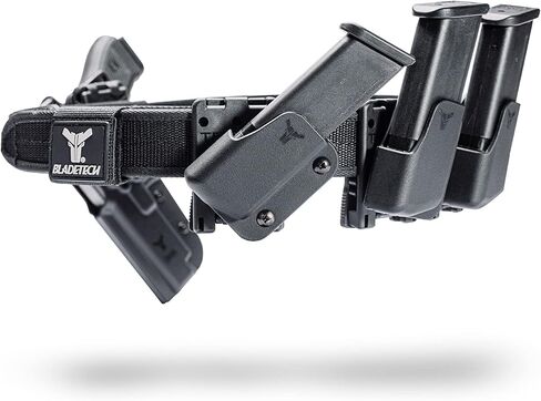 OWB Single Mag Pouch for 2011, STI - USA Made - Signature Pro Single Magazine Carrier with Tek-Lok Belt Attachment Clip by Blade-Tech Holsters in Saudi Arabia