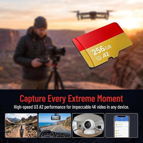 32GB Micro SD Card, Micro SD UHS-I Flash Memory Card with Adapter - Up to 100MB/s, U1, Class10, V10, A1, High Speed TF Card in Saudi Arabia