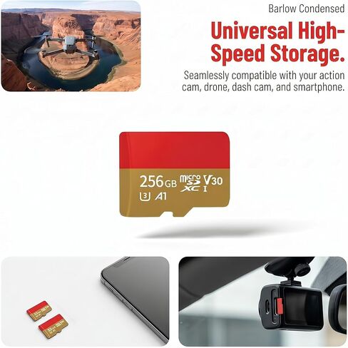 32GB Micro SD Card, Micro SD UHS-I Flash Memory Card with Adapter - Up to 100MB/s, U1, Class10, V10, A1, High Speed TF Card in Saudi Arabia
