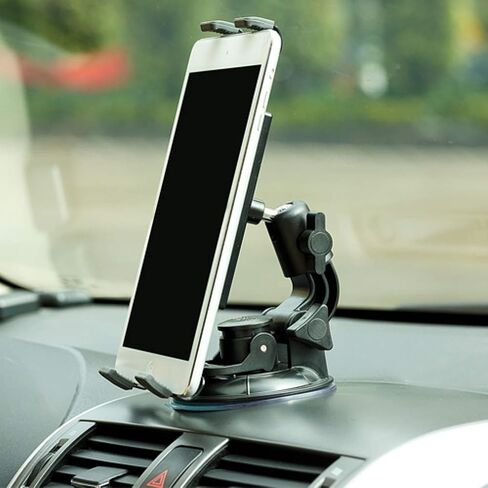 Selna Dash Car Mount Compatible with Amazon Fire HD 8 (2022 Release),(2020 Release),(2018 Release),(2016 Release),(2015 Release),7 (2014 Release) - Windshield Holder Swivel Cradle Dock in Saudi Arabia