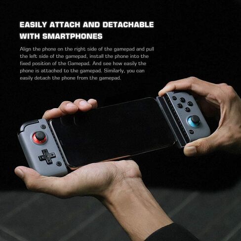 وحدة تحكم الألعاب المحمولة GameSir X2 Bluetooth، وحدة تحكم الهاتف لأجهزة Android وiOS، قبضة وحدة تحكم الألعاب المحمولة اللاسلكية (متجددة) in Saudi Arabia