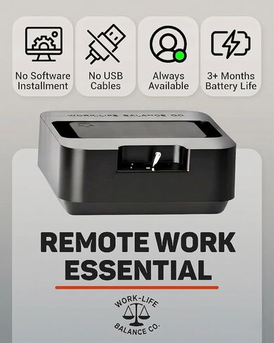 Mini Mouse Jiggler صنع في الولايات المتحدة الأمريكية - بدون USB، جهاز لاسلكي غير قابل للاكتشاف، بدون برامج، مفتاح تشغيل/إيقاف | محرك الماوس الميكانيكي يحافظ على شاشة الكمبيوتر المحمول نشطة، متذبذب صامت للعمل عن بعد، حاصل على براءة اختراع in Kuwait
