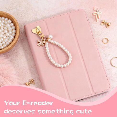 Charm Chains Set Cute Phone Charm Chains Bracelets Accessories Aesthetic Phones Bracelets with Type-C Butterfly Bow Dust Plug for Reader Book Lovers E-Reader Phone Bag Decor Camera in Kuwait