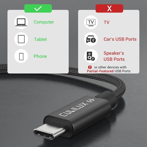 كابل التقاط الصوت Cubilux RCA إلى USB C، مدخل RCA إلى خط C من النوع C عالي الدقة 96 كيلو هرتز/24 بت سلك تسجيل تناظري إلى رقمي لأشرطة الكاسيت والخلاطات ومشغلات الأقراص المضغوطة، 5 أقدام (ليس للتشغيل) in Saudi Arabia