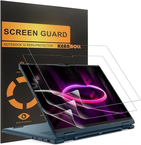 3-Pack Designed for Lenovo Yoga 7i 2-in-1 Aura Edition 16" / Yoga 7a 16" 2-in-1 Touchscreen Laptop Screen Protector (16AGP11 / 16IPH11- 83TE / 83TF), Anti Glare and Anti Fingerprint (Matte) Shield in Saudi Arabia