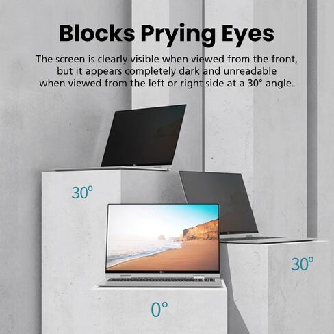 Privacy Screen Protector for Samsung Galaxy Book 5 Pro 360 16" - Privacy Shield, Anti-Glare, Sratch & Smudge-Resistant Surface, Eye Protection, Anti-UV in Saudi Arabia