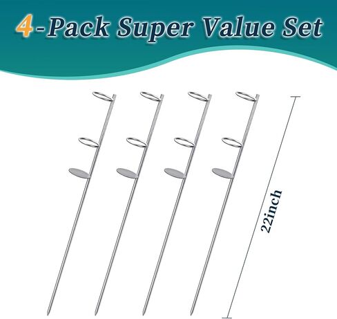 Sand Spikes for Surf Fishing, Heavy Duty Fishing Rod Holder Sand Spike for Beach, Surf, Bank and Shore Fishing in Saudi Arabia