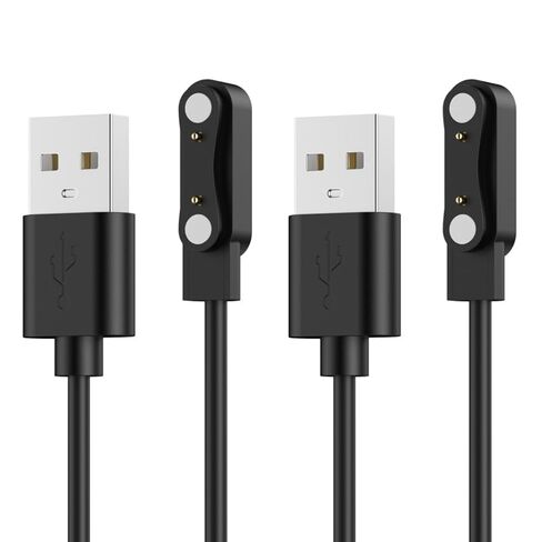 شاحن Vanjua مكون من قطعتين لشاحن الساعة الذكية Cosmo JrTrack 5/JrTrack 4/JrTrack 3/JrTrack 2/JrTrack/JrTrack SE، سلك كابل شحن USB مغناطيسي بديل، 3.3أقدام/100 سم in Saudi Arabia