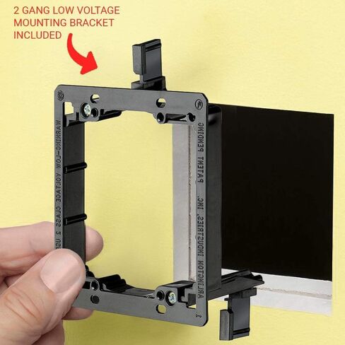 DIYTECH 6 Speaker Wall Plate, Home Theater Wall Plate, Gold Plated Binding Posts, for Home Theater Setup in Saudi Arabia
