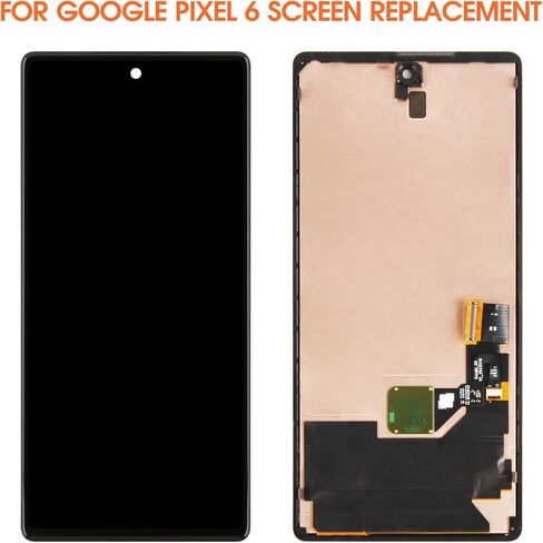 Original for Google Pixel 6 Screen Replacement for Pixel 6 LCD Display GB7N6 G9S9B16 Screen Digitizer Touch Assembly Repair Part （OEM with Fingerprint Sensor in Saudi Arabia