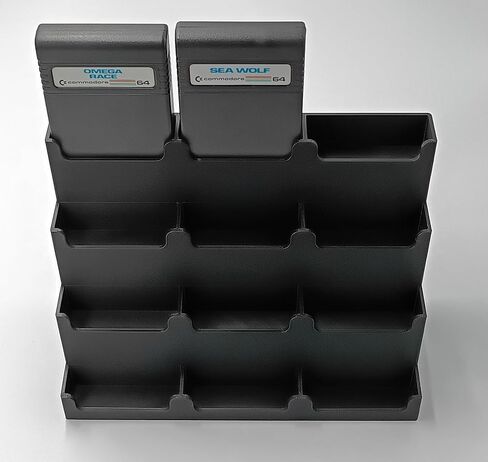 Display Stand Tower Holder for Commodore 64 Cartridges - Holds 12 Games in Saudi Arabia