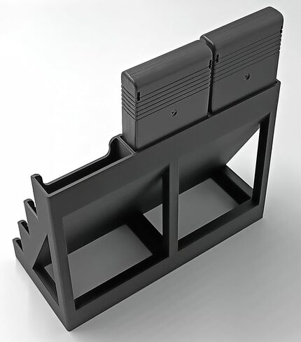 Display Stand Tower Holder for Commodore 64 Cartridges - Holds 12 Games in Saudi Arabia
