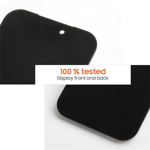 Incell Screen for iPhone 17 Pro Screen Replacement for iPhone 17 Pro LCD Screen A3256,A3523,A3522,A3524 3D Touch Display Digitizer Assembly Repair Parts(Black No Frame in Saudi Arabia
