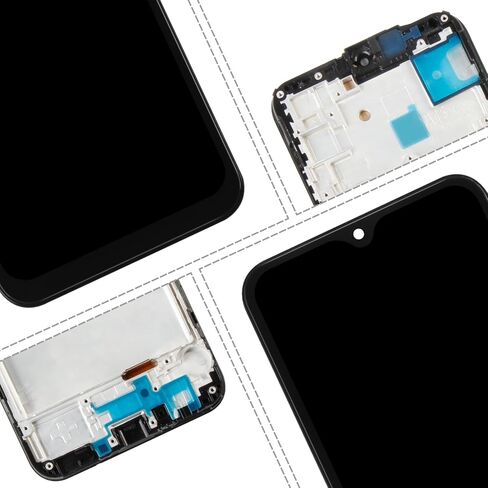 for Samsung Galaxy A15 5G Screen Replacement for Samsung A15 5G LCD Screen SM-A156W SM-A156U SM-A156P Display Digitizer Touch Assembly Repair Parts with Tools,Black with Frame in Kuwait