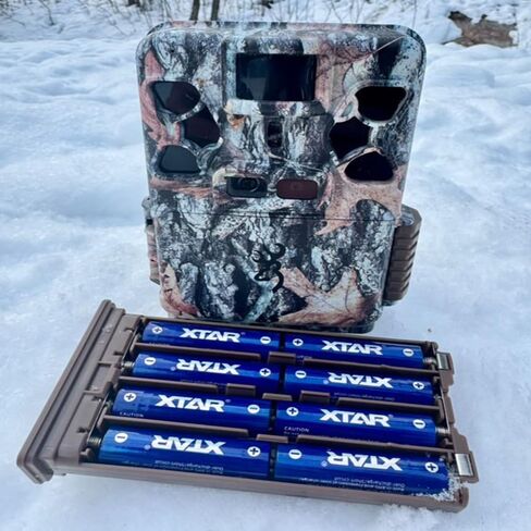 XTAR 16-Pack 1.5V AA Rechargeable Batteries for Professional Trail Camera Setup, 4300mWh High Capacity, -20°C Cold Weather Gear, 1.5V Constant Output for Game Camera Fleet in Saudi Arabia