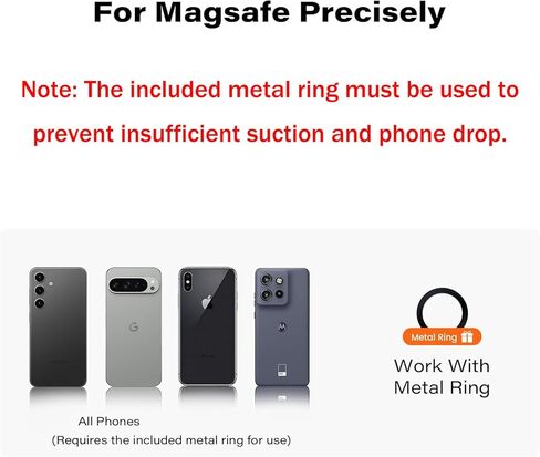 Magnetic Microphone Stand Phone Holder for MagSaf e, 360° Swivel Dual Ball Head Clamp Mount, Universal for iPhone 16 15 14 Pro Max Samsung Galaxy Smartphones in Saudi Arabia