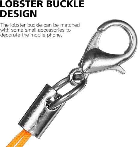 Mikikit Headphone Jack Protector Dust Plug Lobster Clasp Phone Strap Phone Charm Strap Earphone Jack Accessories Lariat Lanyard Dust Plug Charm Charms 15 Pcs in Saudi Arabia