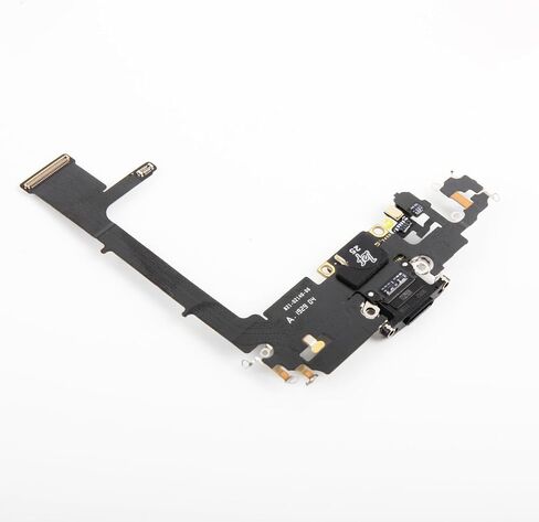 for iPhone 11 Pro Charging Port Replacement (Matte Space Gray) Lightning USB Dock Connector Flex Cable Assembly with Waterproof Tape Tool Kit for A2215, A2160, A2217 in Saudi Arabia