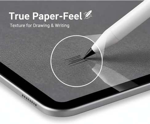 2-Pack Paperfeel Screen Protector Work with Wac om Movinkpad 11, Anti Glare, 6H Hardness Matte Film Crafted for Natural Writing, Easy Installation, Anti-Scratch in Saudi Arabia