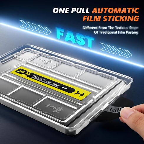 Screen Protector with Mounting Frame,Adapts for iPad 5th/6th 9.7 In,Equipped with Anti Blue Light and Anti Fingerprint Effects for iPad 6th Generation Screen Protector. in Saudi Arabia