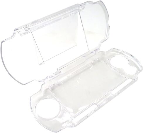 Upgraded Clear Snap-On Crystal Hard Case Cover Replacement Fits for PSP 3000 Series and for PSP slim 2000 Series in Saudi Arabia