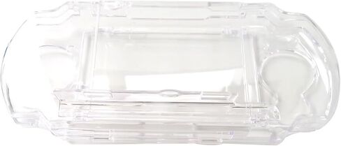 Upgraded Clear Snap-On Crystal Hard Case Cover Replacement Fits for PSP 3000 Series and for PSP slim 2000 Series in Saudi Arabia