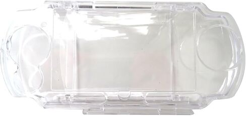 Upgraded Clear Snap-On Crystal Hard Case Cover Replacement Fits for PSP 3000 Series and for PSP slim 2000 Series in Saudi Arabia