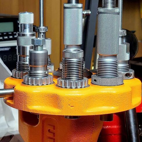 Die Lock Rings Fits on Standard 7/8-14 Inch Threaded Dies & Accessories, Split Ring Design Die Lock Nuts Applies Constant Pressure & Wrench Flats for Easy On/Off, Package of 6 in Saudi Arabia