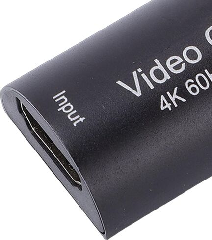 Yoidesu Video Capture Card 4K 60Hz Input Low Latency Recording Device, HDMI to USB 3.0 A Capture Card for Streaming, Game Recording, Teaching, Meetings, and Real Time Preview in Saudi Arabia