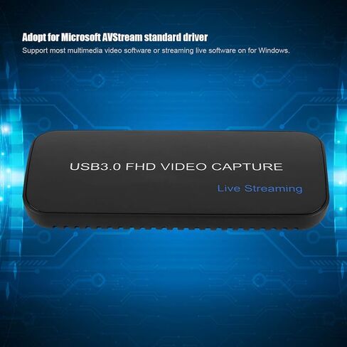 USB HDMI HD Video Capture Card, USB 3.0 Capture Card for 1080p/60Hz and 4K 30Hz, Plug - and - Play Video Acquisition Card with HDMI Input for Linux Android in Saudi Arabia